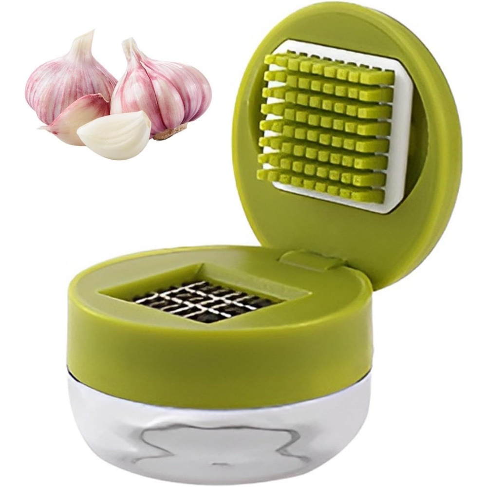 Kitchen Gadgets Garlic - 1 Manuel Sarımsak Ezici ve Doğrayıcı,