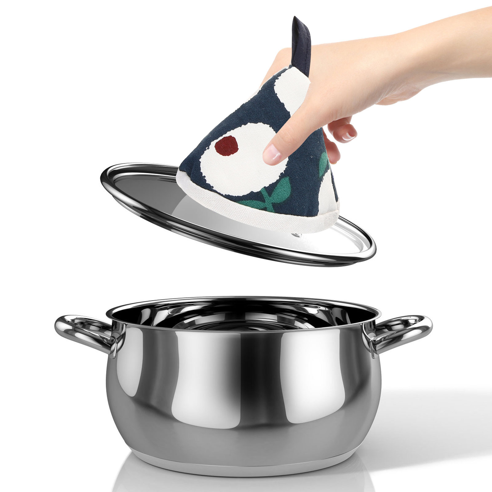 Kitchen Gadgets Ideas - 4 Adet Üçgen Tencere Kapağı Düğmesi