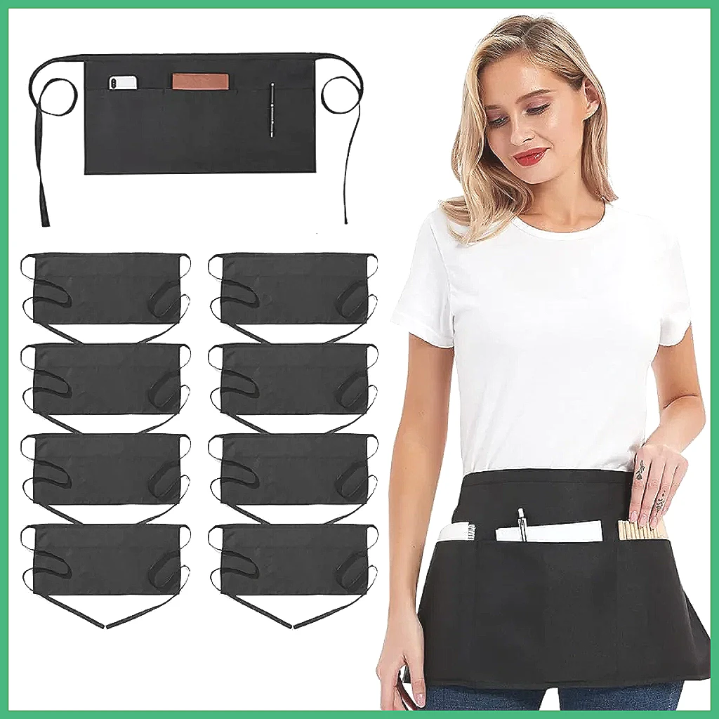 Kitchen Gadgets Trending - Moda Şef Kısa Bel Önlüğü, 3