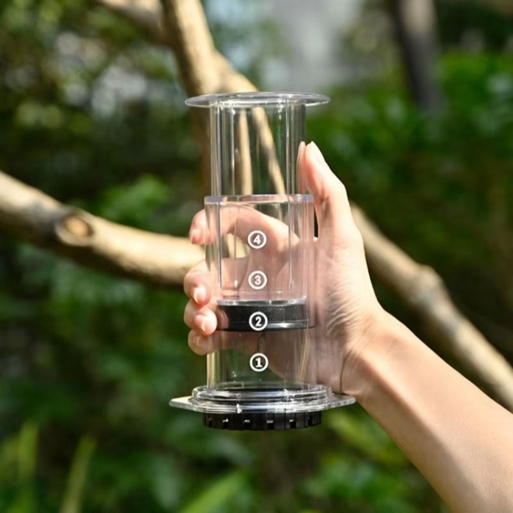 French Press Coffee Maker - Taşınabilir Kahve Demliği Fransız Tarzı Kaymaz