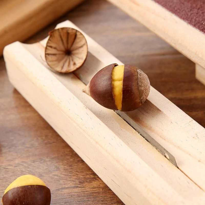 Kitchen Gadgets Save Time - Kolay Kestane Kırıcı ve Soyucu Aleti