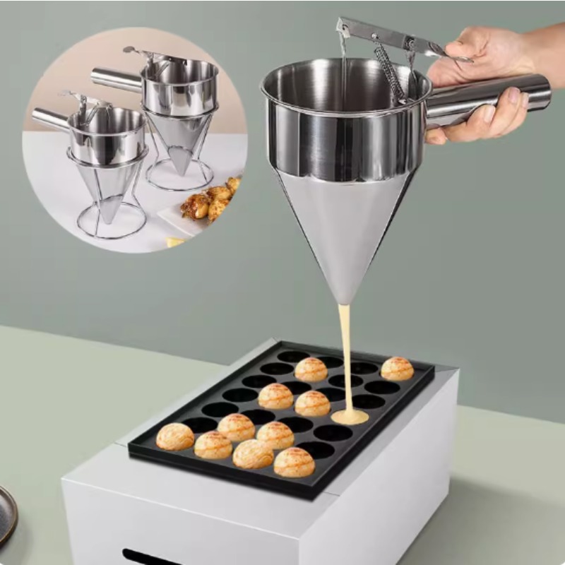 Kitchen Gadgets Ninja - 600/1200ML Paslanmaz Çelik Sıvı Hunisi Dağıtıcısı,