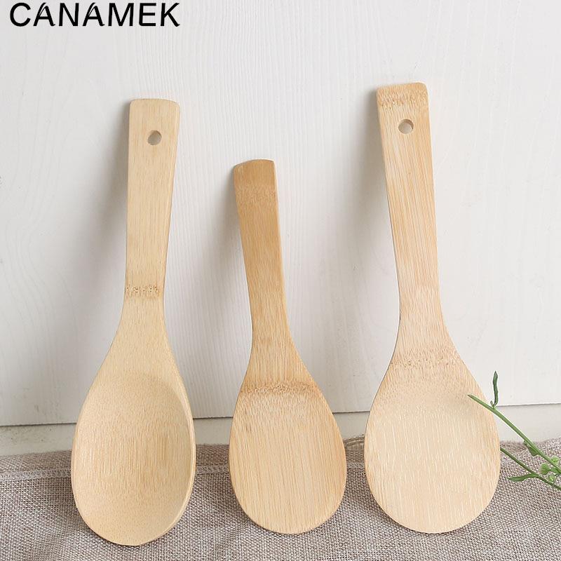 Kitchen Gadgets On Sale - Bambu kaşık ahşap mutfak kaşığı bambu