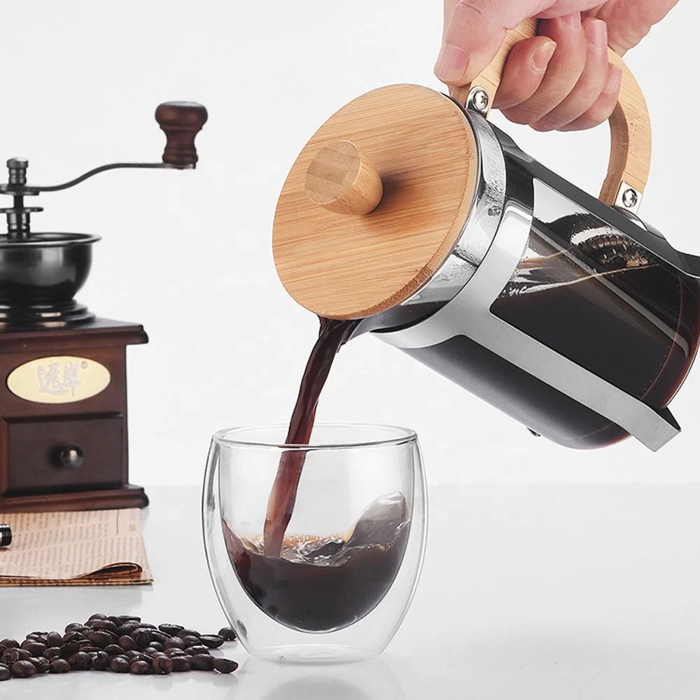 350/600ml Paslanmaz Çelik Pres - French Press Coffee Maker incelemesi ve fiyatı