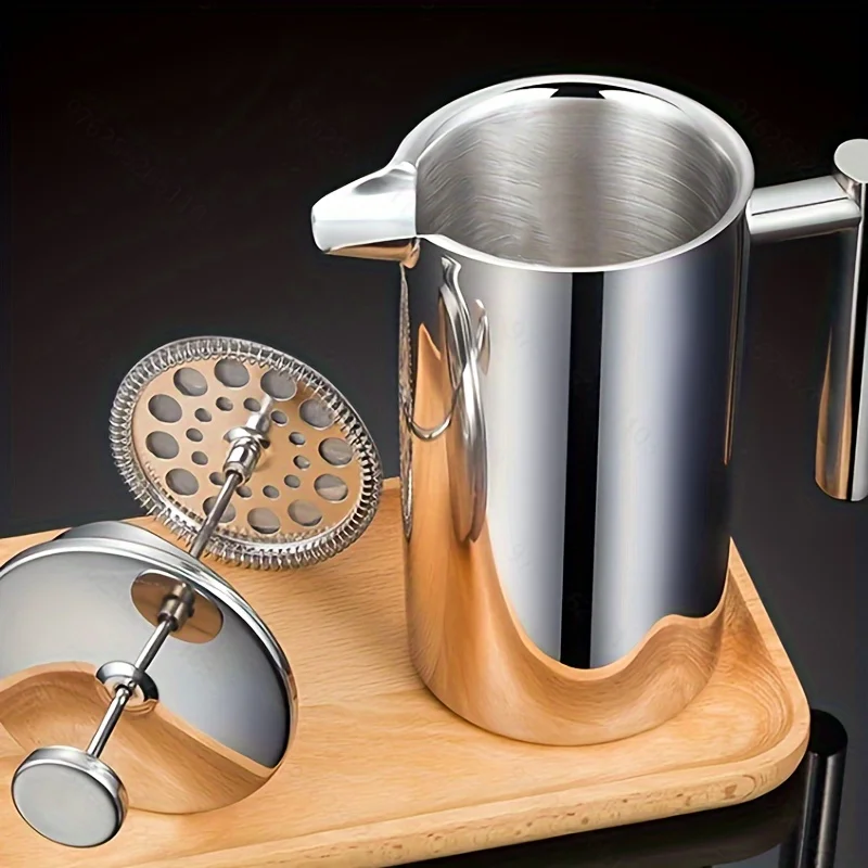 Şık 350ml Paslanmaz Çelik Fren - French Press Coffee Maker incelemesi ve fiyatı