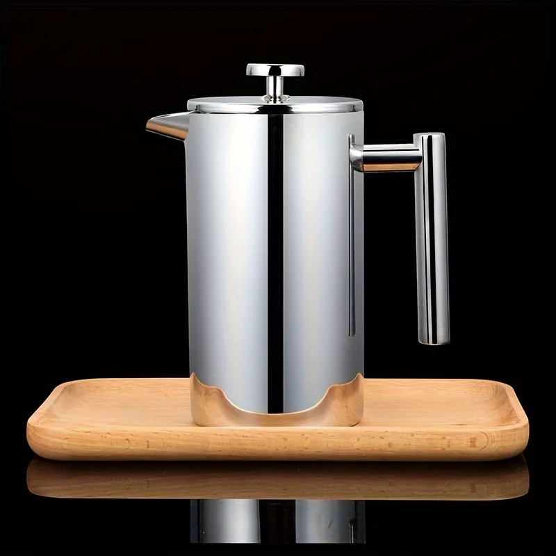Şık 350ml Paslanmaz Çelik Fren - French Press Coffee Maker incelemesi ve fiyatı