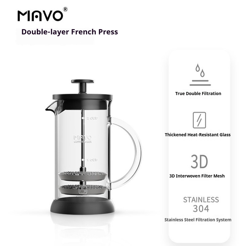 MAVO French Press Kahve Makine - French Press Coffee Maker incelemesi ve fiyatı