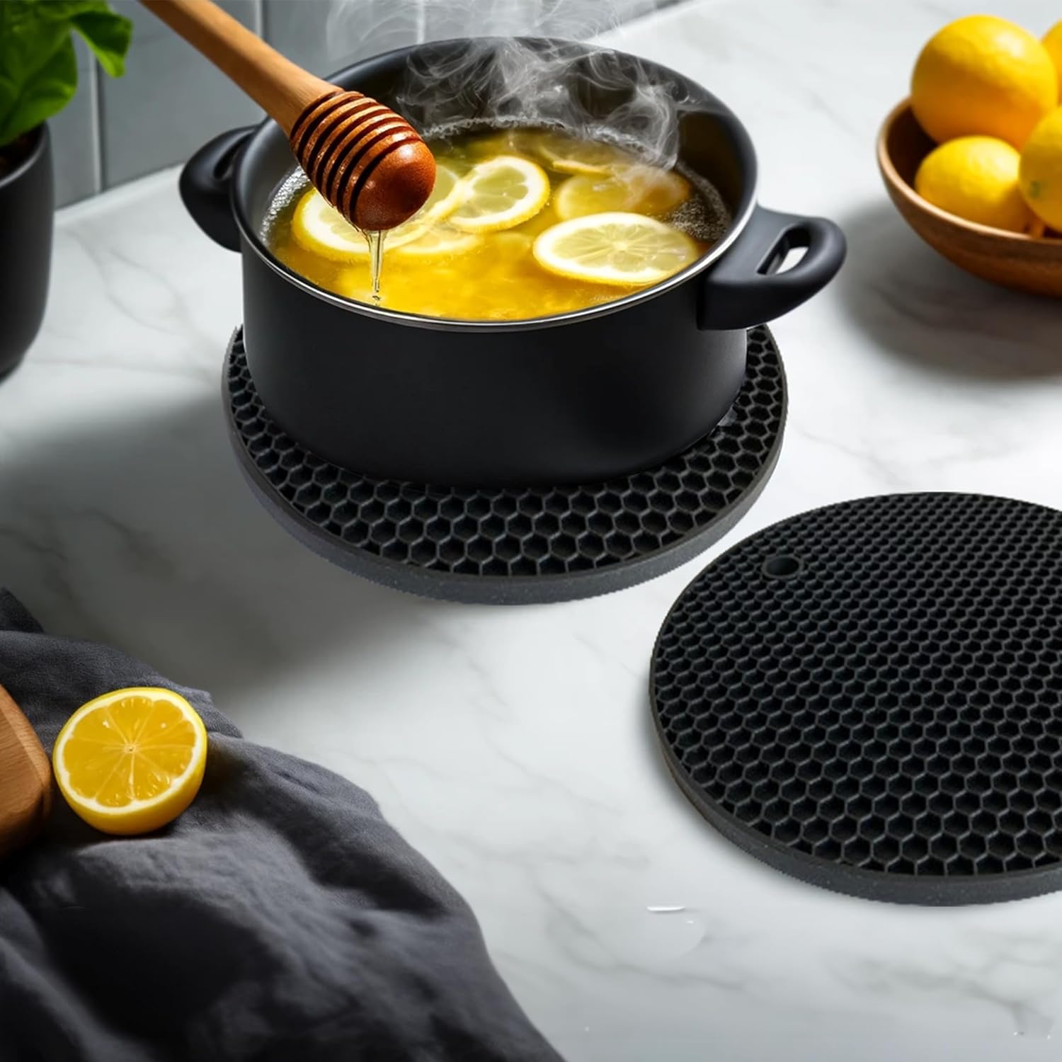 Silikon Trivet paspaslar isıya - Kitchen Gadgets Jar Openers incelemesi ve fiyatı