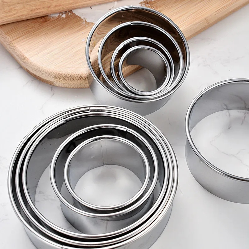 5 adet yuvarlak paslanmaz çeli - Kitchen Gadgets Cutting Tools incelemesi ve fiyatı