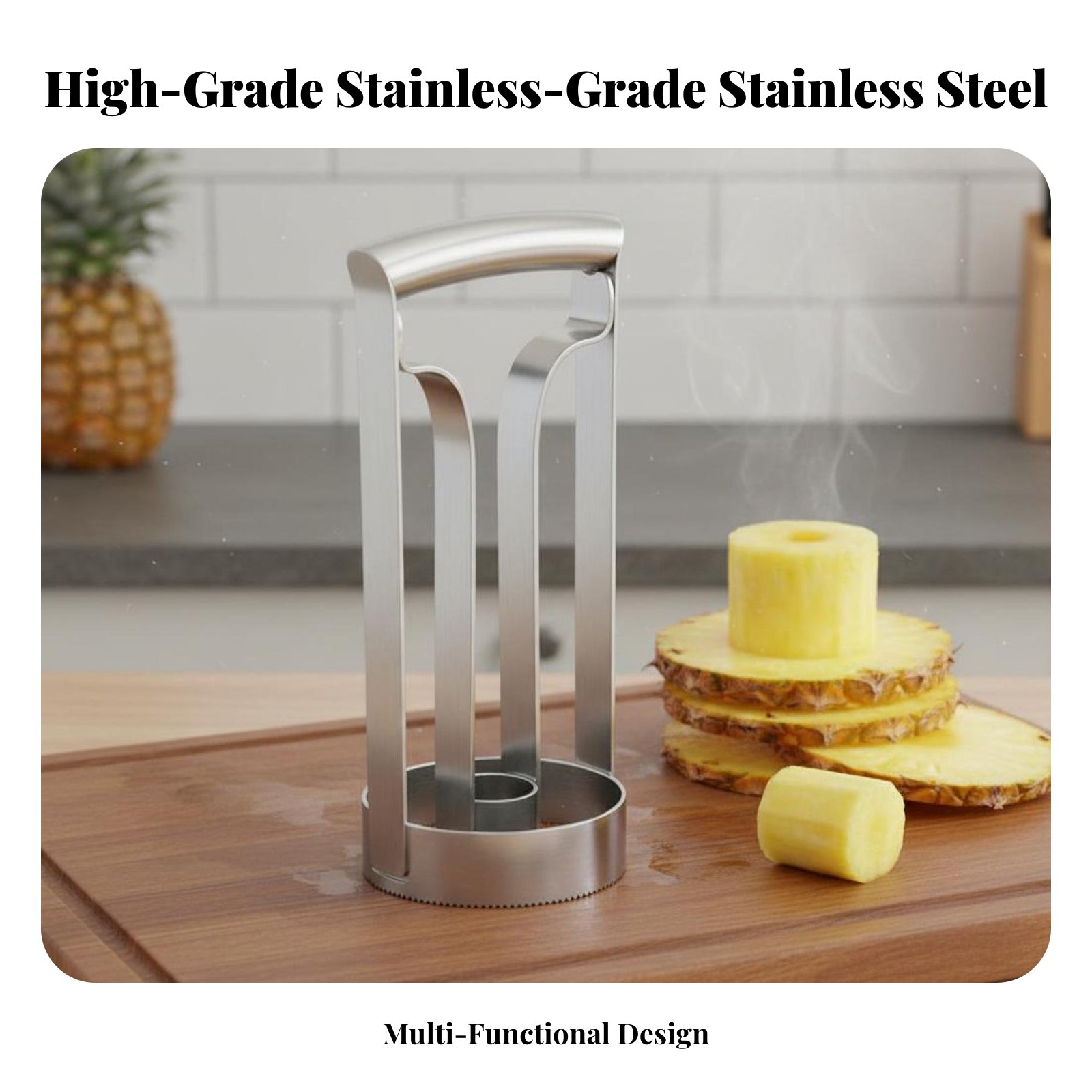 Paslanmaz Çelik Ananas Kesici  - Kitchen Gadgets Save Time incelemesi ve fiyatı