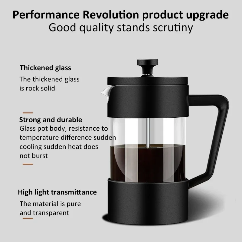 350/600/1000ML Fransız Pres Ka - French Press Coffee Maker incelemesi ve fiyatı