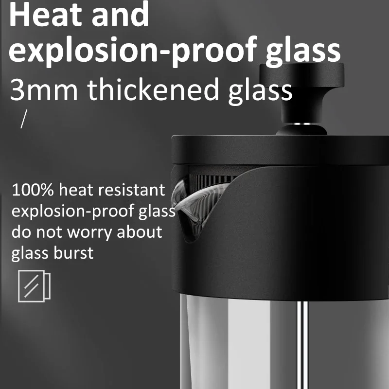 350/600/1000ML Fransız Pres Ka - French Press Coffee Maker incelemesi ve fiyatı