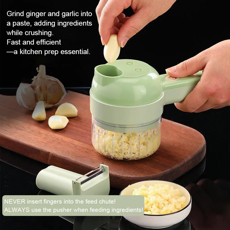 4'ü 1 Arada Elektrikli Sebze D - Kitchen Gadgets Garlic incelemesi ve fiyatı