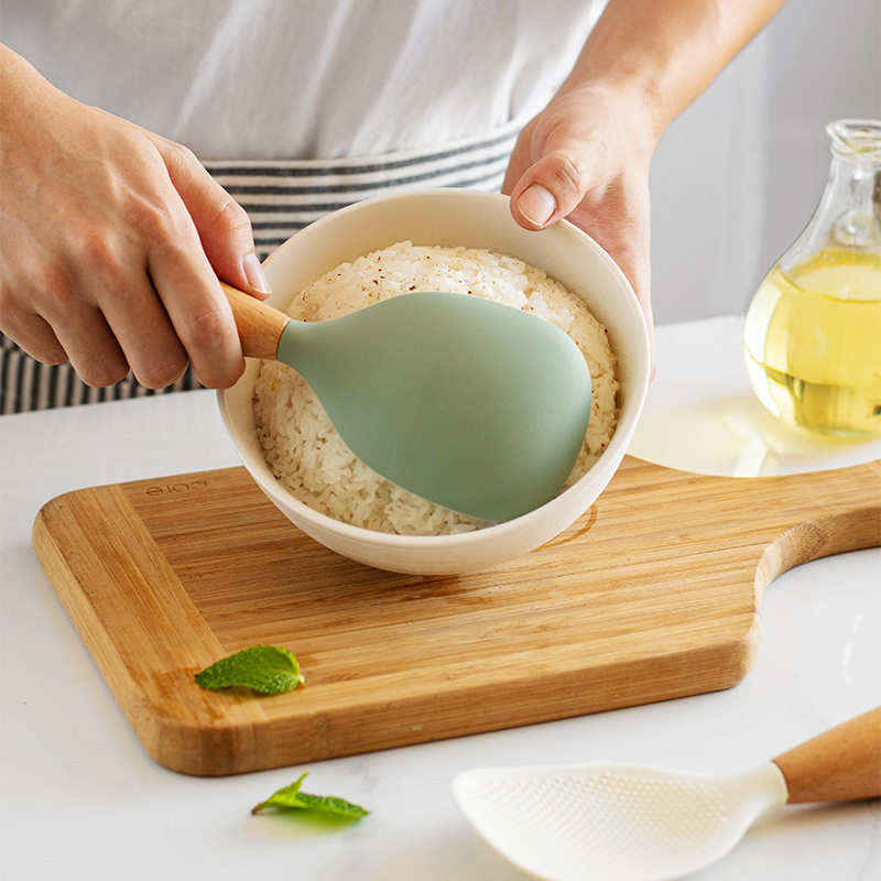 1 adet ahşap saplı silikon pir - Kitchen Gadgets On Sale incelemesi ve fiyatı